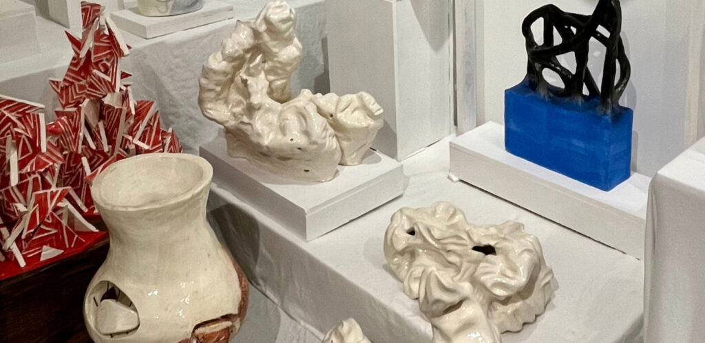 Art at St Bedes School on display