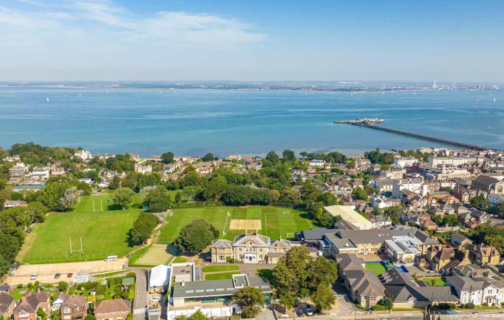 Ryde School with Upper Chine, a distinctive Isle of Wight boarding school visited by Claire Calder Consultancy.
